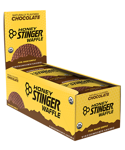 barra energia waffle chocolate ejercicio sano 