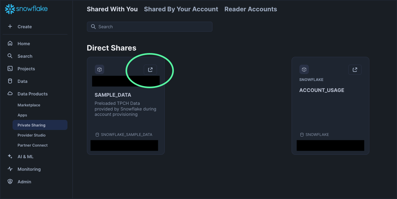 Private Sharing