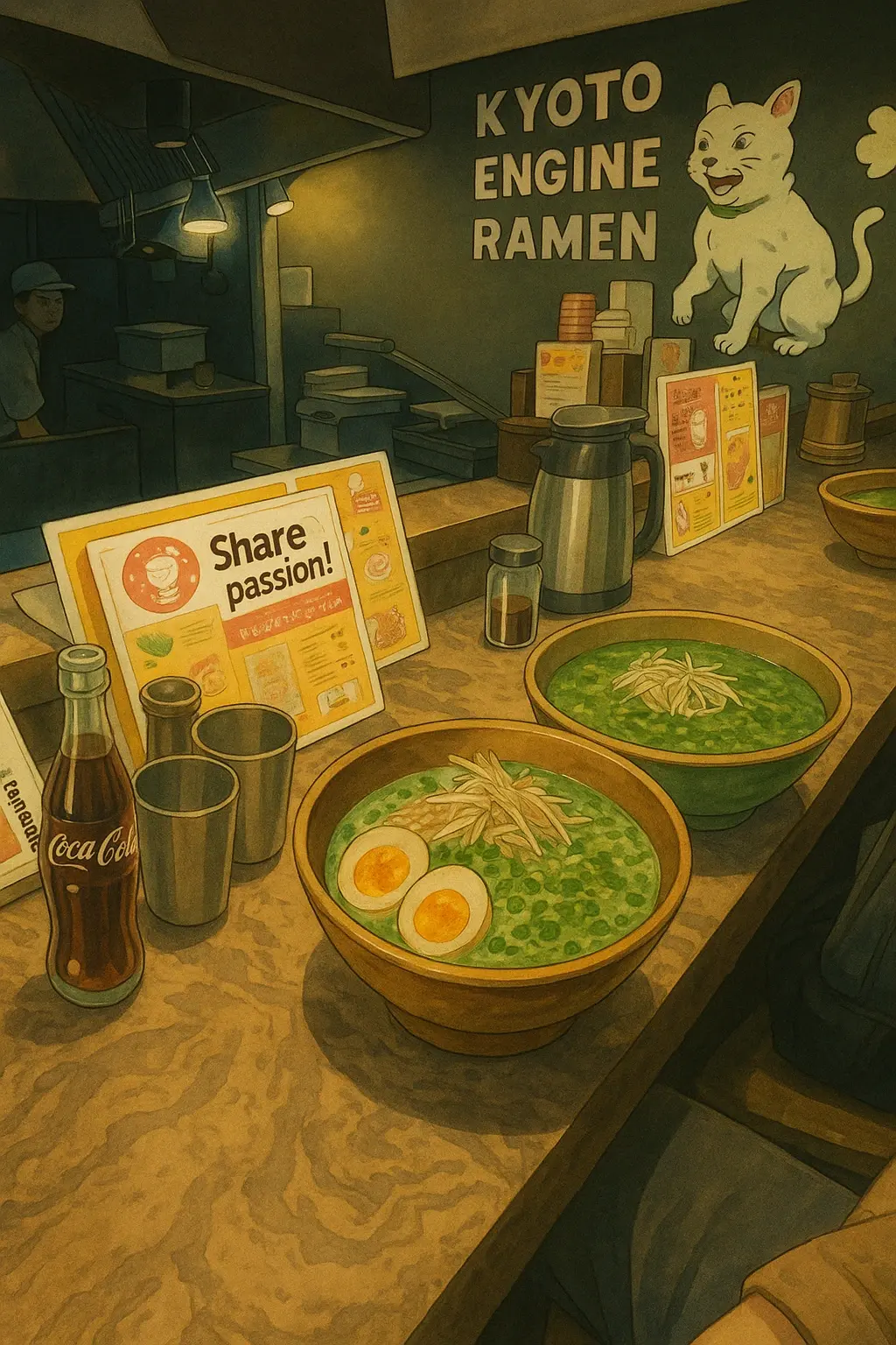 Ghibli Style: Best Ramen in Japan - Kyoto Engine Ramen