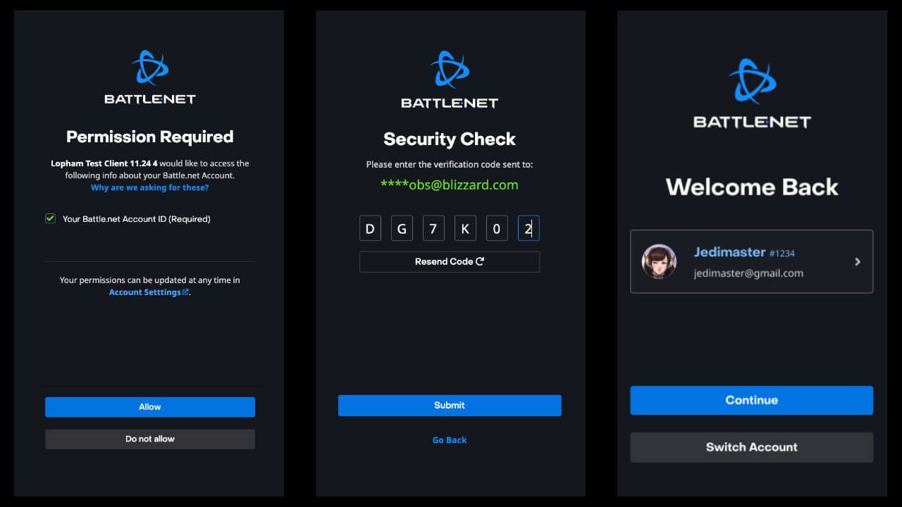 Some examples of the new rebranded design