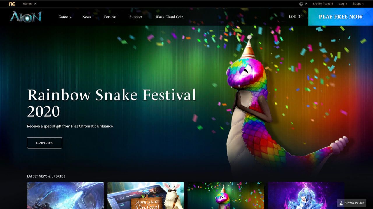 Home page banner powered by custom CMS content