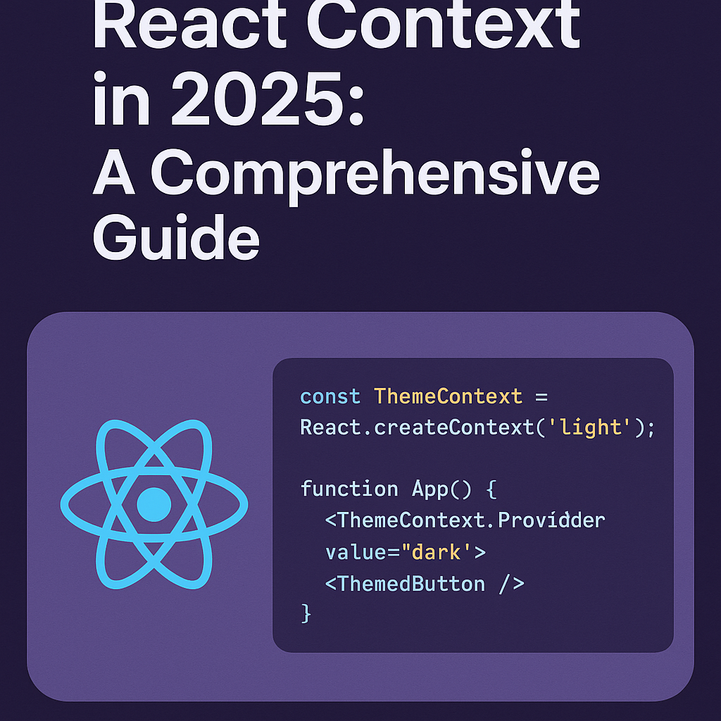 Cover image for React Context in 2025: A Comprehensive Guide