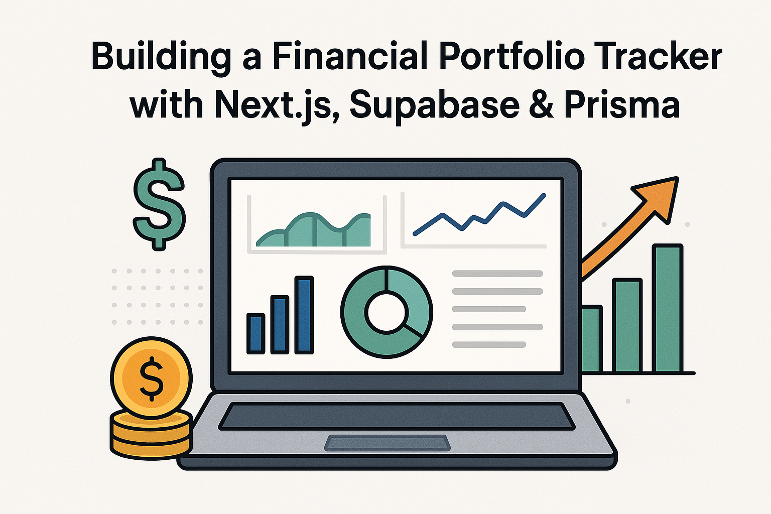 Cover image for Building a Financial Portfolio Tracker with Next.js, Supabase & Prisma