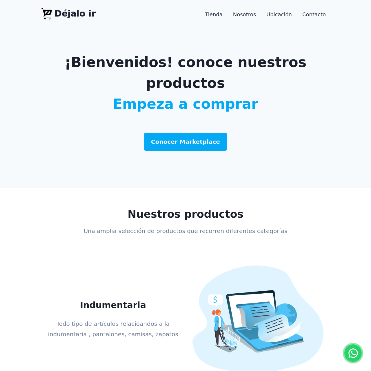 Déjalo Ir Marketplace