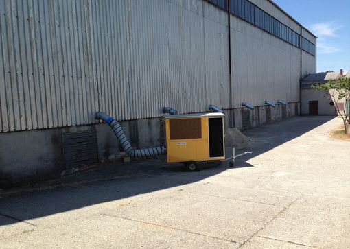 Grain chilling to protect the harvest against mycotoxins