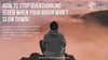 How to Stop Overthinking  (Even When Your Brain Won’t Slow Down)