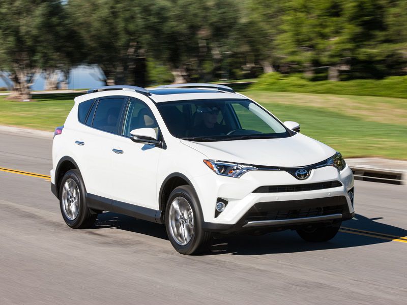 2018 Toyota RAV4 Front Quarter Driving ・  Photo by Toyota 