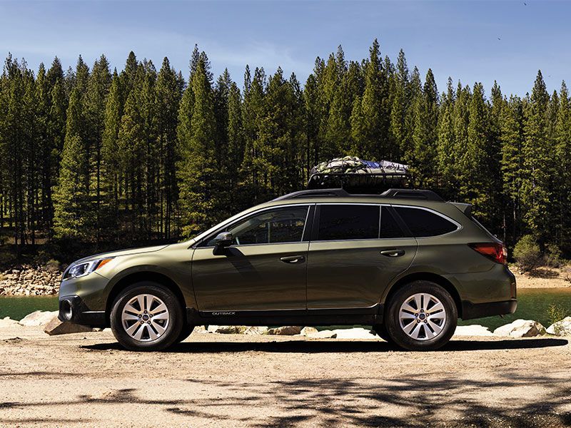 2017 Subaru Outback profile ・  Photo by Subaru 