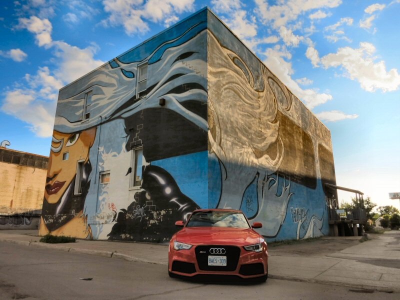 2015 Audi RS 5 head-on ・  Photo by Benjamin Hunting