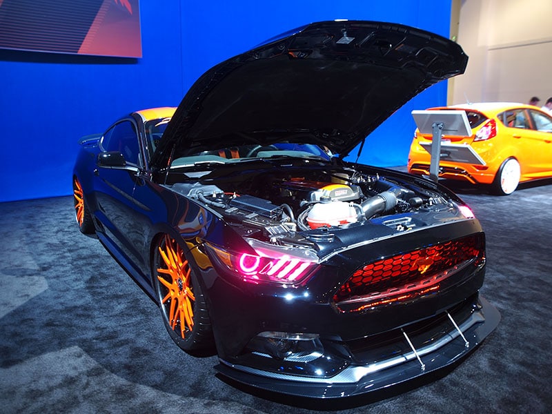 2015 Ford Mustang SEMA ・  Photo by Megan Green