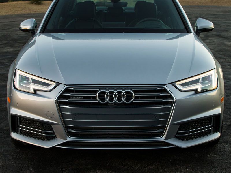 2017 Audi A4 front ・  Photo by Audi 