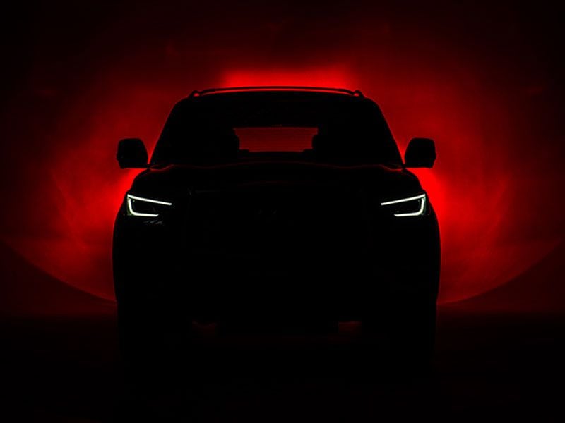 2019 Infiniti QX80 LIMITED teaser ・  Photo by Infiniti 