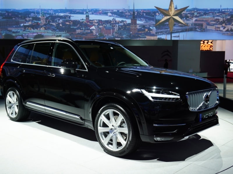 paris show volvo xc90 
