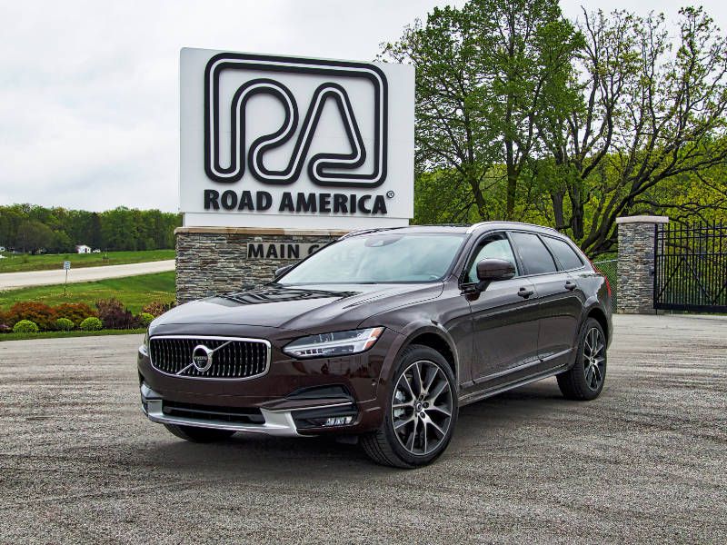 2017 Volvo V90 Wagon 3 4 Road America ・  Photo by Chad Kirchner