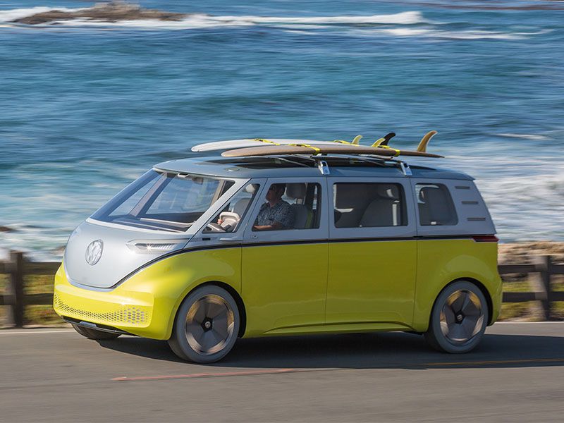 Volkswagen id buzz concept ・  Photo by Volkswagen of America