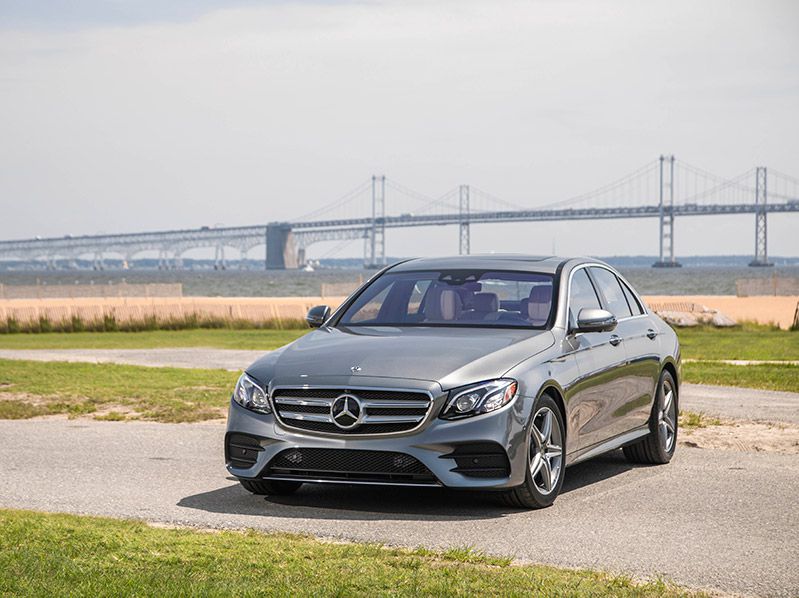 2019 Mercedes Benz E450 sedan ・  Photo by Mercedes-Benz 