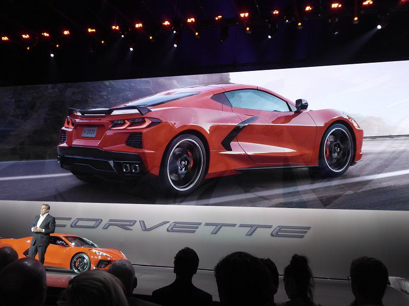 2020 Chevrolet C8 Corvette Debut RS ・  Photo by Ron Sessions