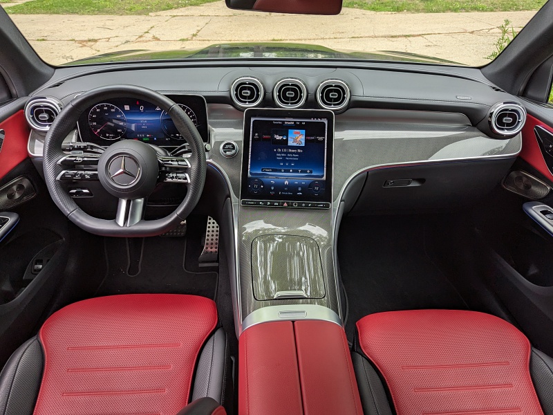 2025 Mercedes-Benz GLC 350e Hybrid ・  Photo by Brady Holt