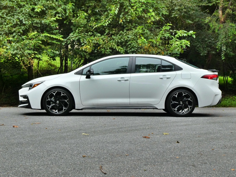 2025 Toyota Corolla FX Edition sedan ・  Photo by Brady Holt
