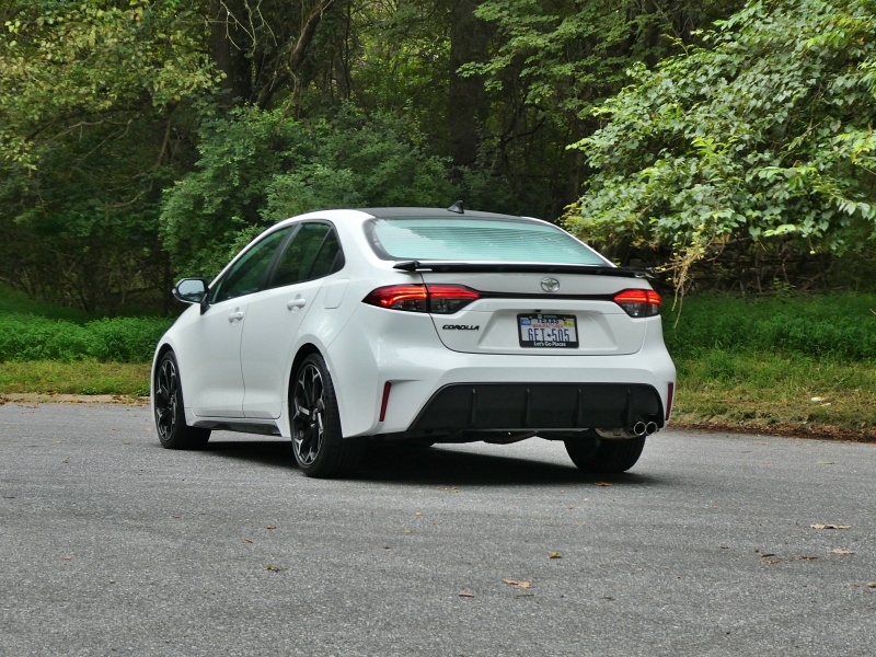 2025 Toyota Corolla FX Edition sedan ・  Photo by Brady Holt