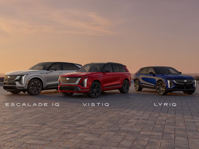 Cadillac Escalade IQ, Vistiq, and Lyriq ・  Photo by Cadillac