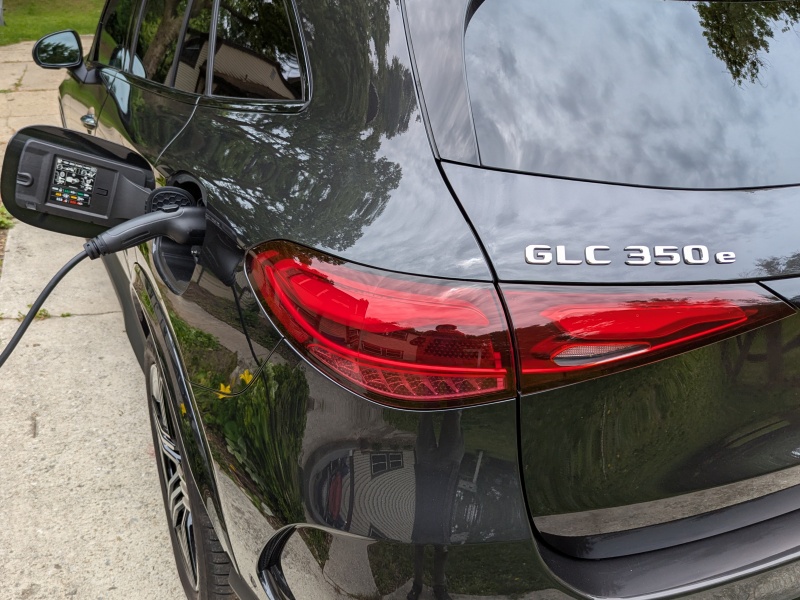 2025 Mercedes-Benz GLC 350e Hybrid ・  Photo by Brady Holt