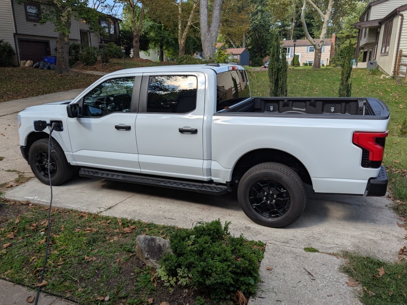 2025 Ford F-150 Lightning Pro ・  Photo by Brady Holt