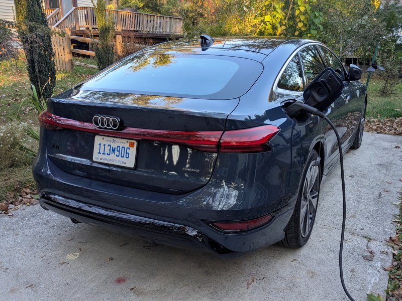 2025 Audi A6 Sportback e-tron Prestige ・  Photo by Brady Holt