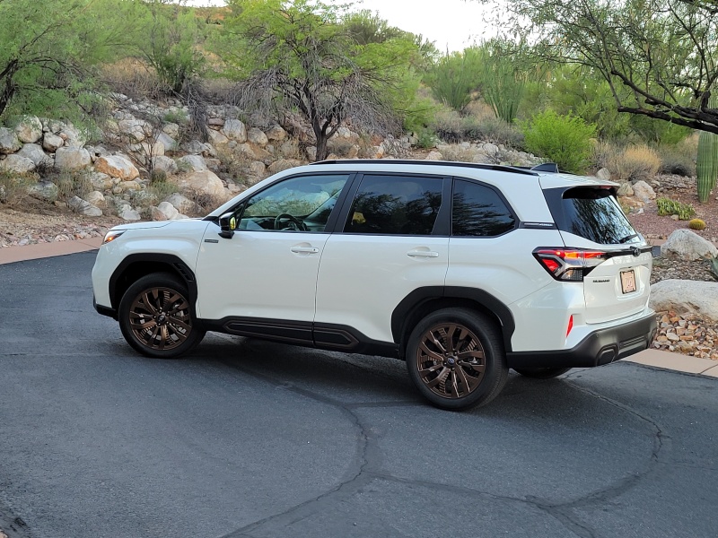 2026 Subaru Forester Sport Hybrid ・  Photo by Ron Sessions