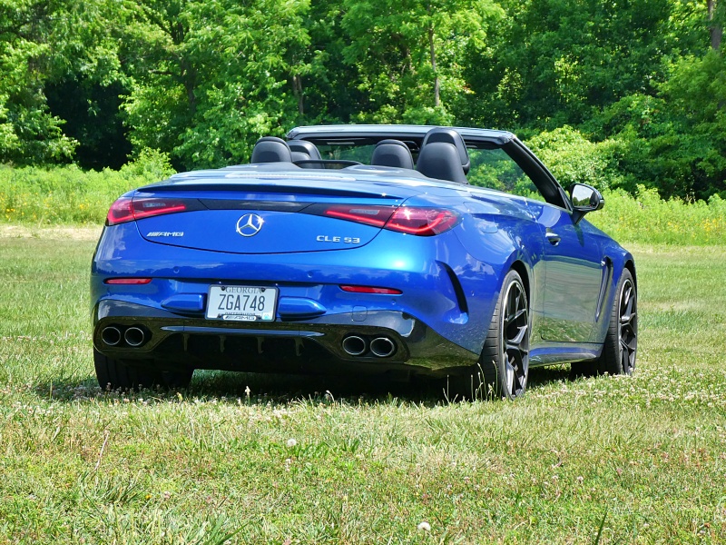 2026 Mercedes-Benz AMG CLE 53 convertible ・  Photo by Brady Holt 