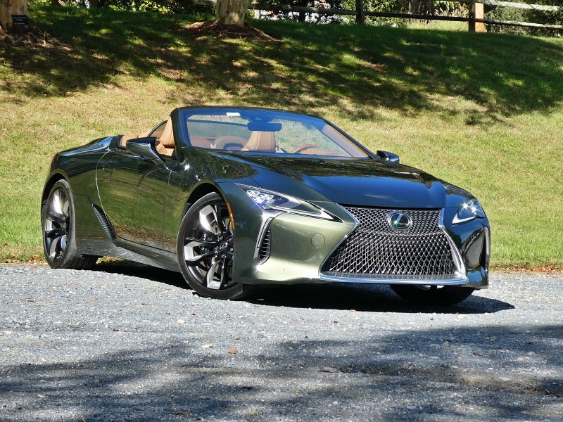 2026 Lexus LC 500 convertible ・  Photo by Brady Holt
