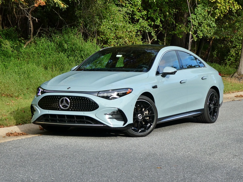 2027 Mercedes-Benz CLA 250+ electric sedan ・  Photo by Brady Holt