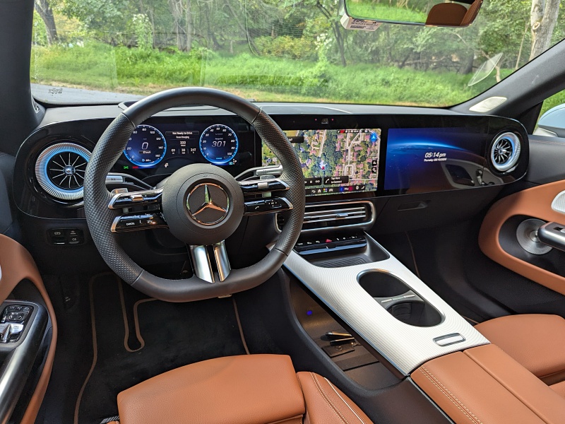 2027 Mercedes-Benz CLA 250+ electric sedan ・  Photo by Brady Holt