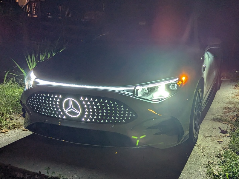 2027 Mercedes-Benz CLA 250+ electric sedan ・  Photo by Brady Holt