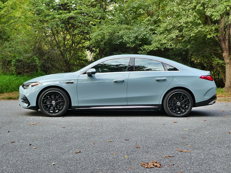 2027 Mercedes-Benz CLA 250+ electric sedan ・  Photo by Brady Holt