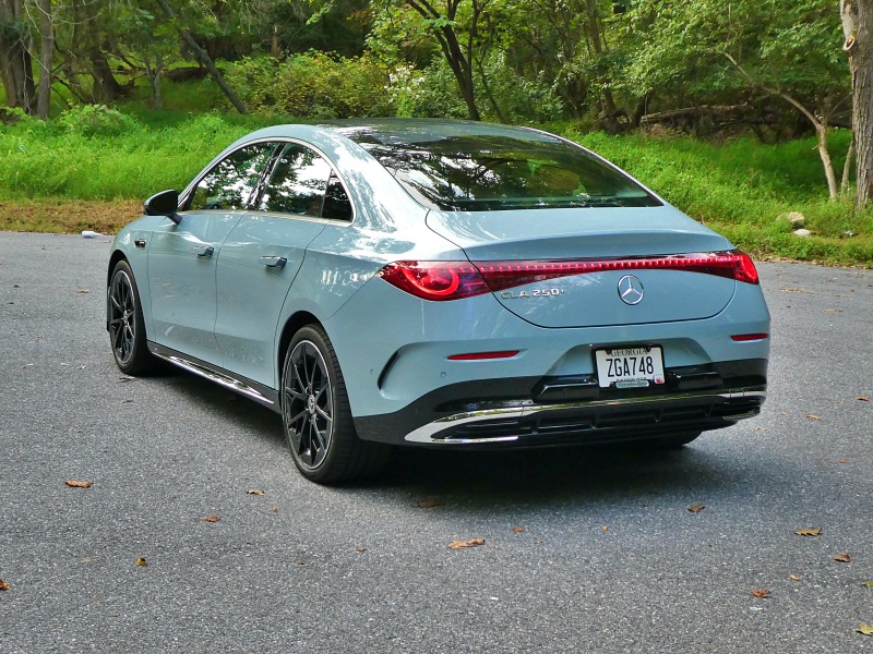2027 Mercedes-Benz CLA 250+ electric sedan ・  Photo by Brady Holt