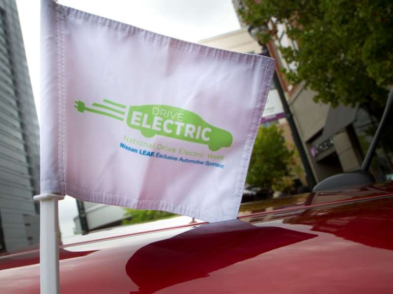 nissan leaf electric week 