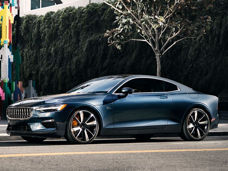 2020 Volvo Polestar1 exterior front angle ・  Photo by Volvo 