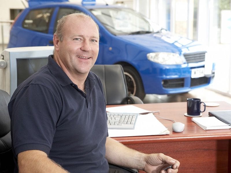 Used car salesman 