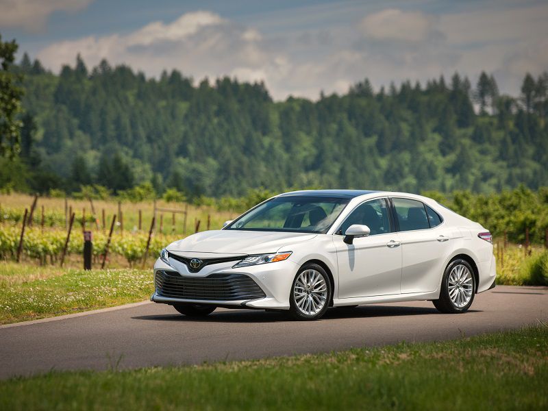 2018 Toyota Camry XLE ・  Photo by Toyota 