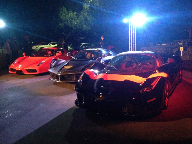Ferrari LaFerrari Enzo Newport Beach Customer Appreciation Dinner Mastros 
