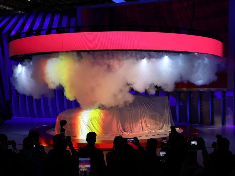 Subaru WRX STi reveal at NAIAS 2019 ・  Photo by North American International Auto Show