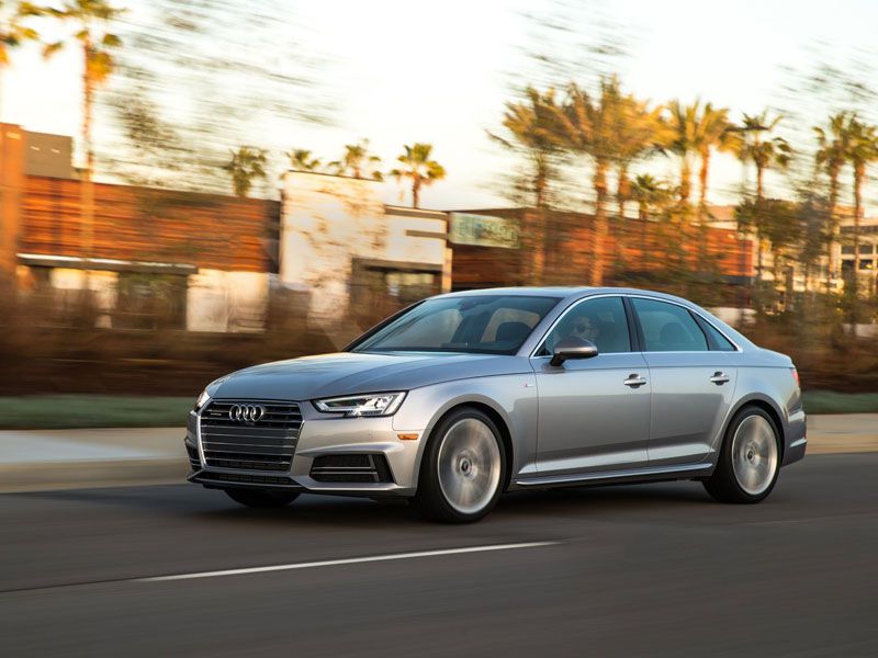 2017 Audi A4 in motion ・  Photo by Audi 