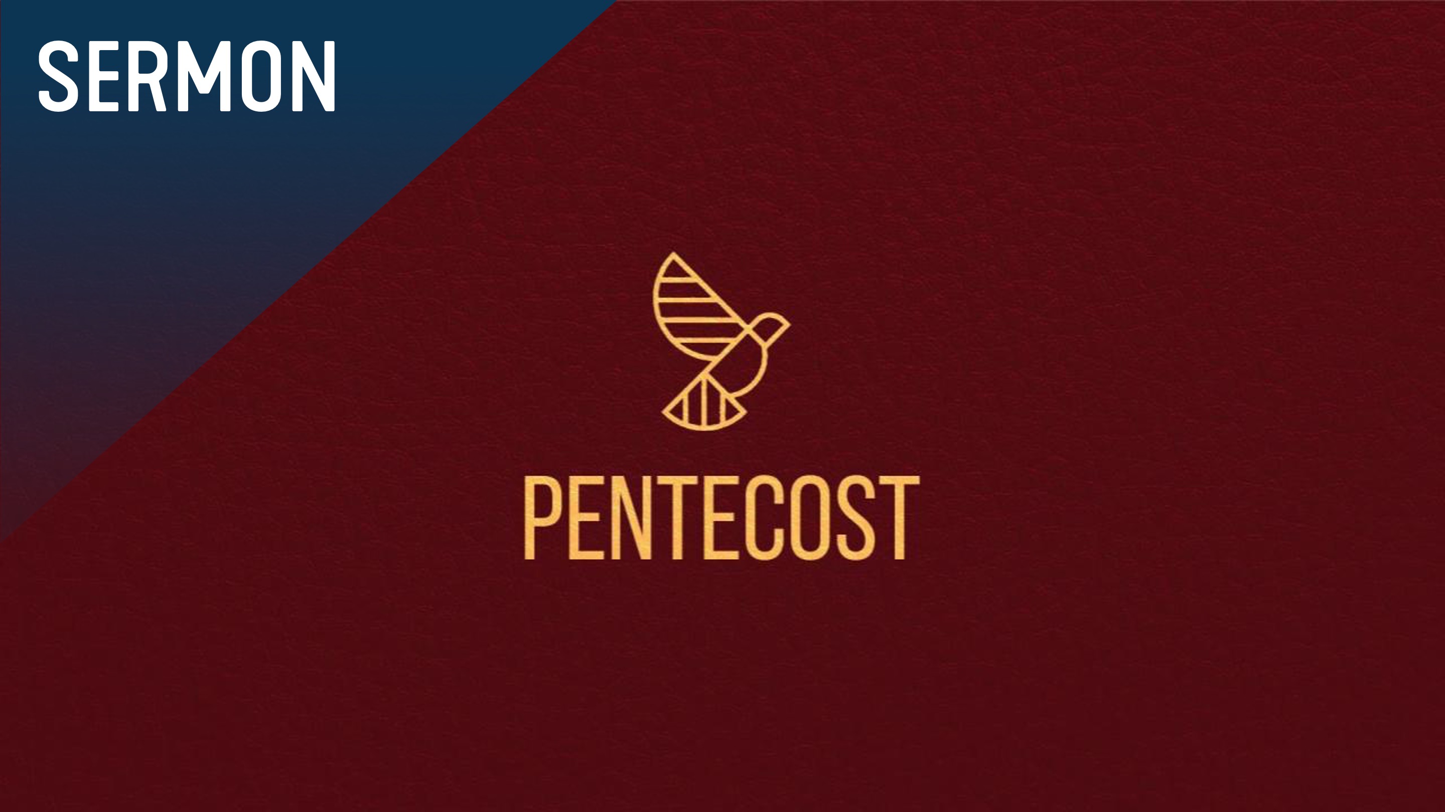 Pentecost Sunday