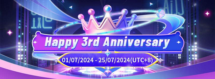 Poppo Live is 3 years - Poppo Live 3 years Anniversary