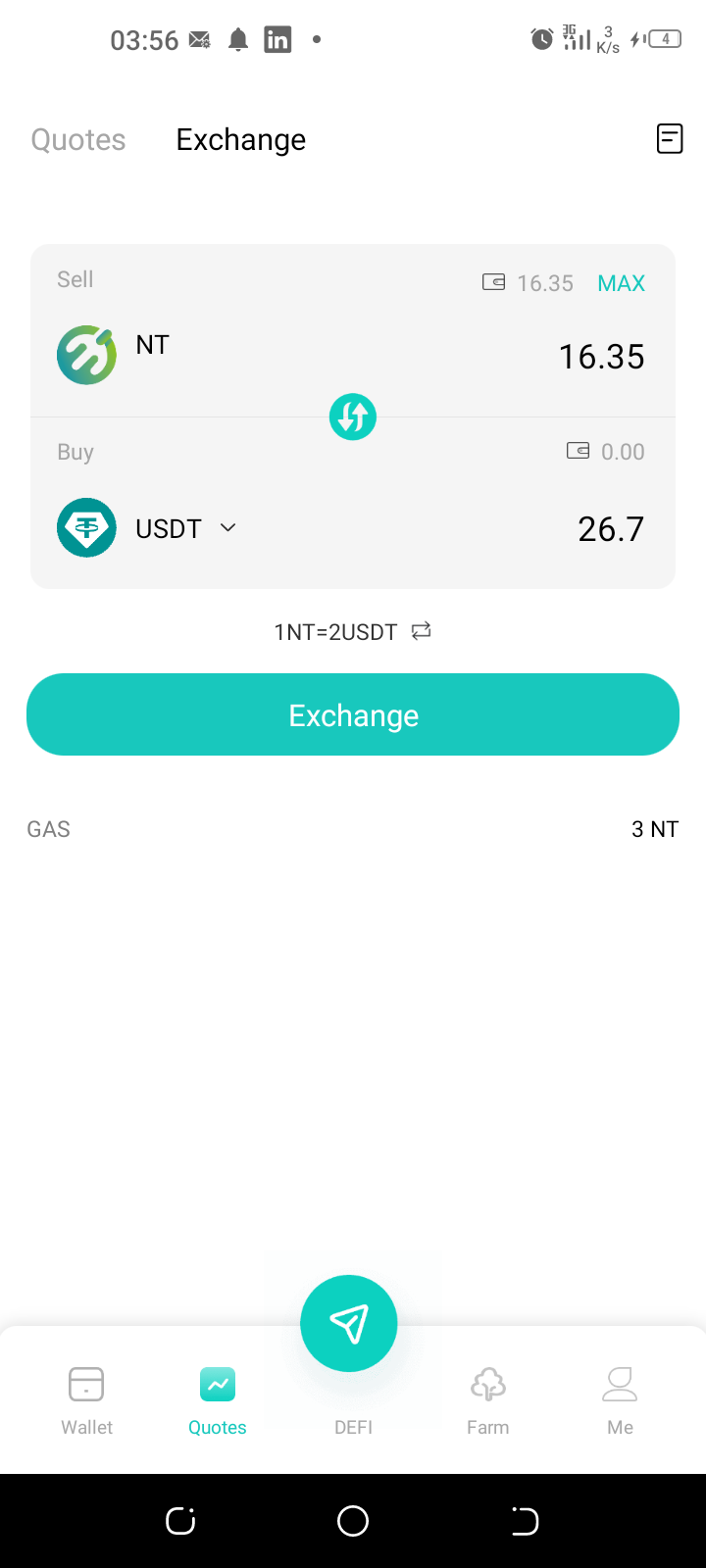 PRICE OF NT HITS $2 - crypto investment