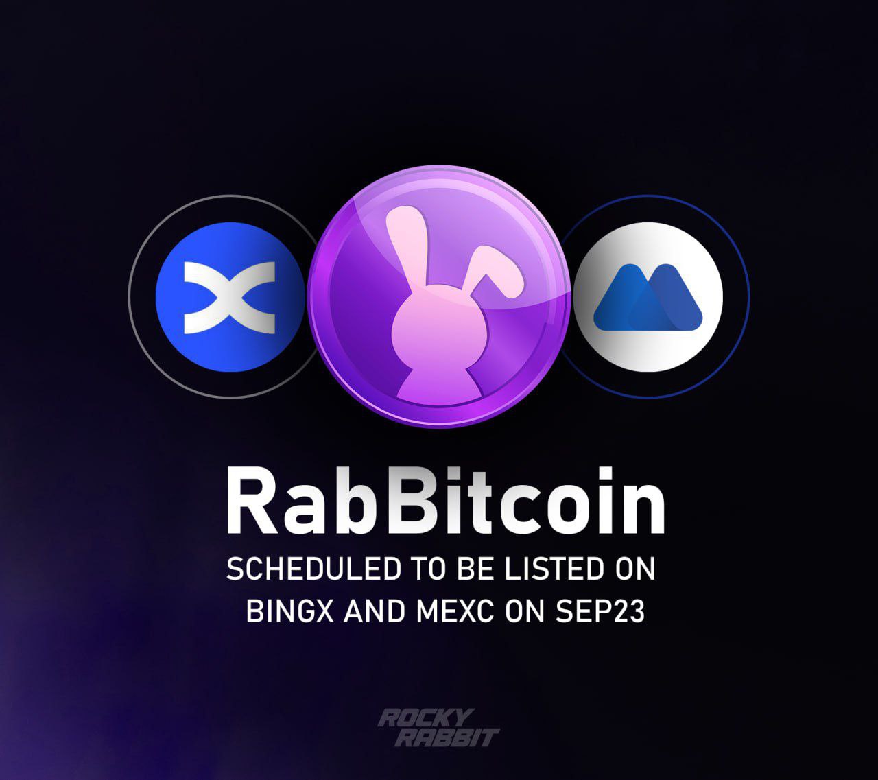 ROCKY RABBIT TO BE LISTED ON SEPTEMBER 23RD