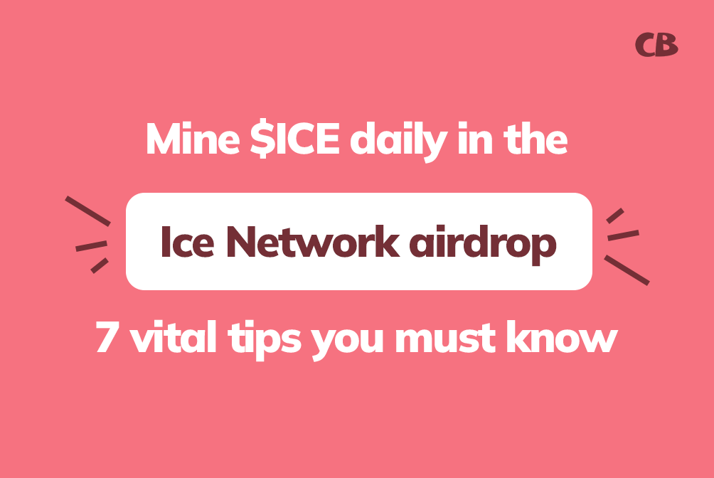 Join the ICE NETWORK - Mine ice token now