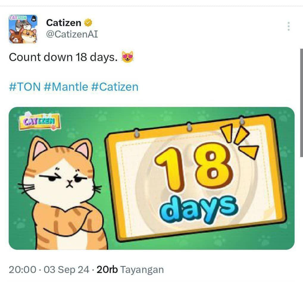 CATIZEN TO BE LISTED ON 21ST SEPTEMBER 2024