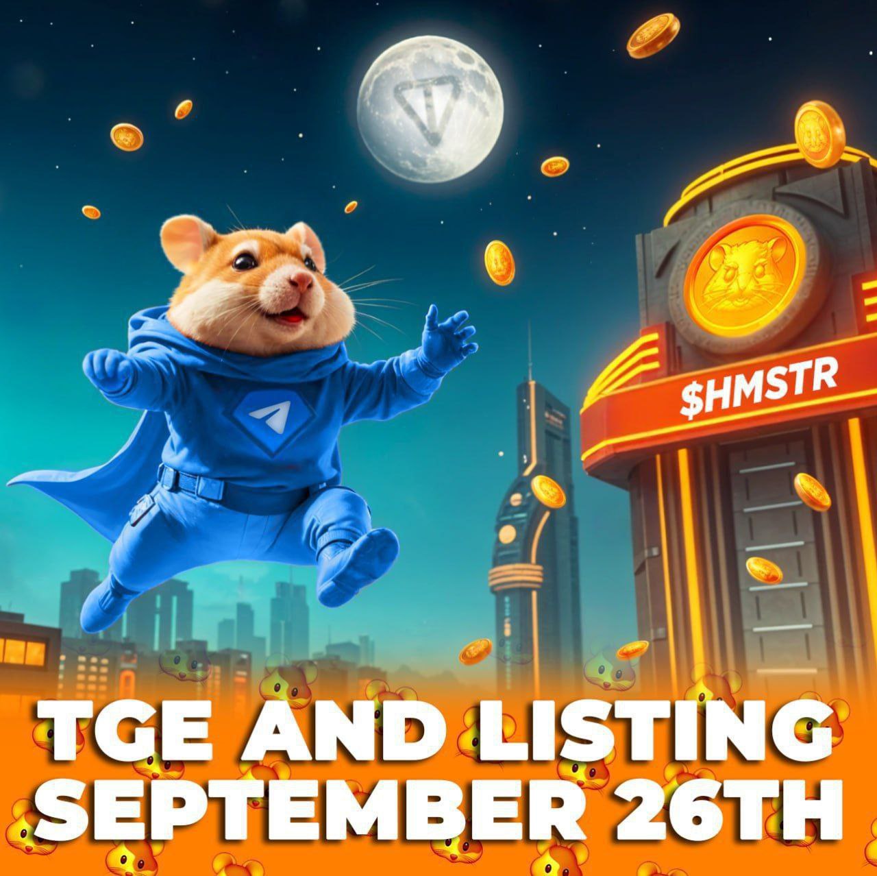 HAMSTER COMBAT IS LISTING ON SEPTEMBER 26, 2024